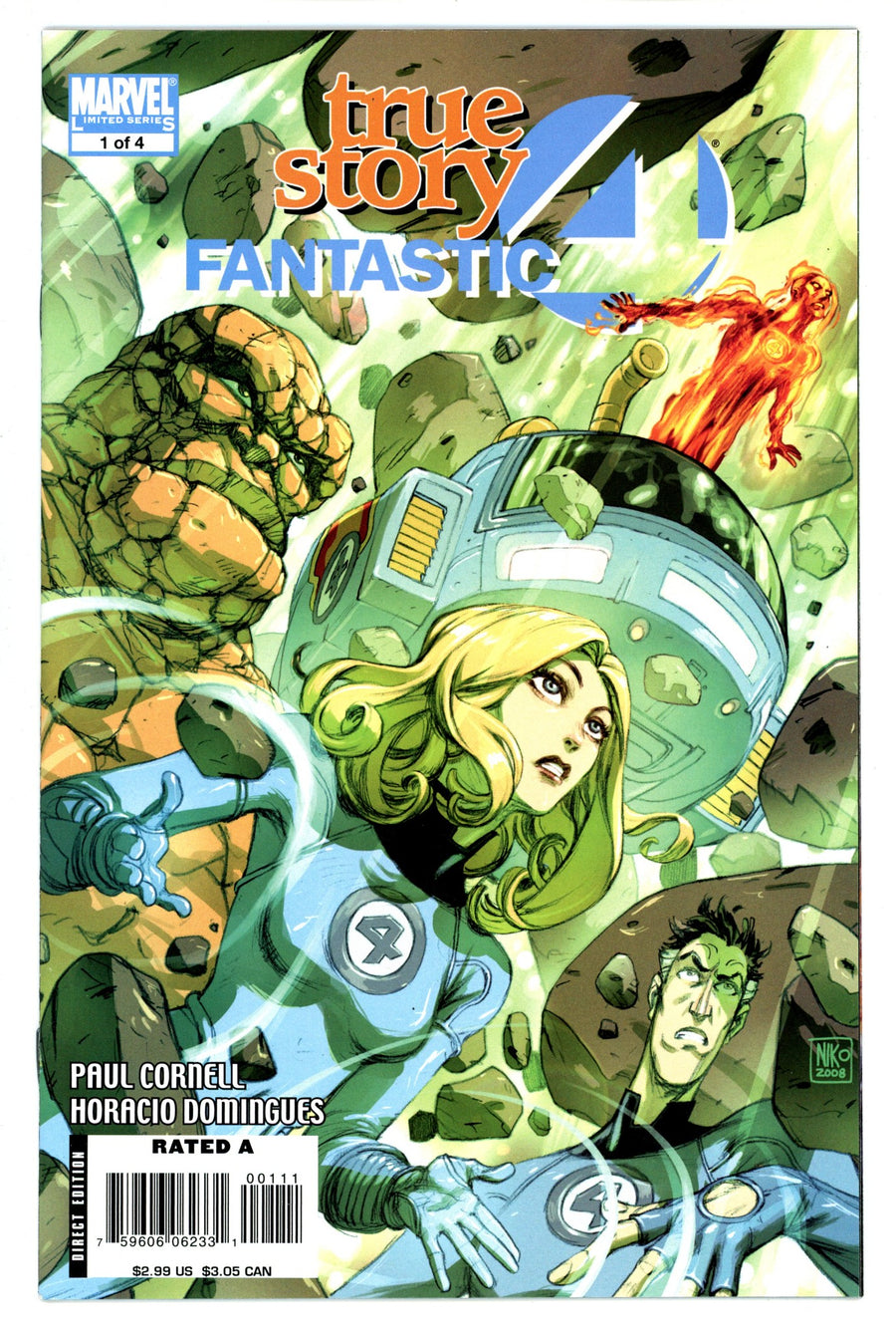 Fantastic Four: True Story 1 High Grade (2008) 