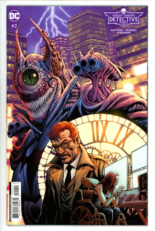 Knight Terrors Detective Comics 2 Santucci Incentive Variant NM+ (2023)