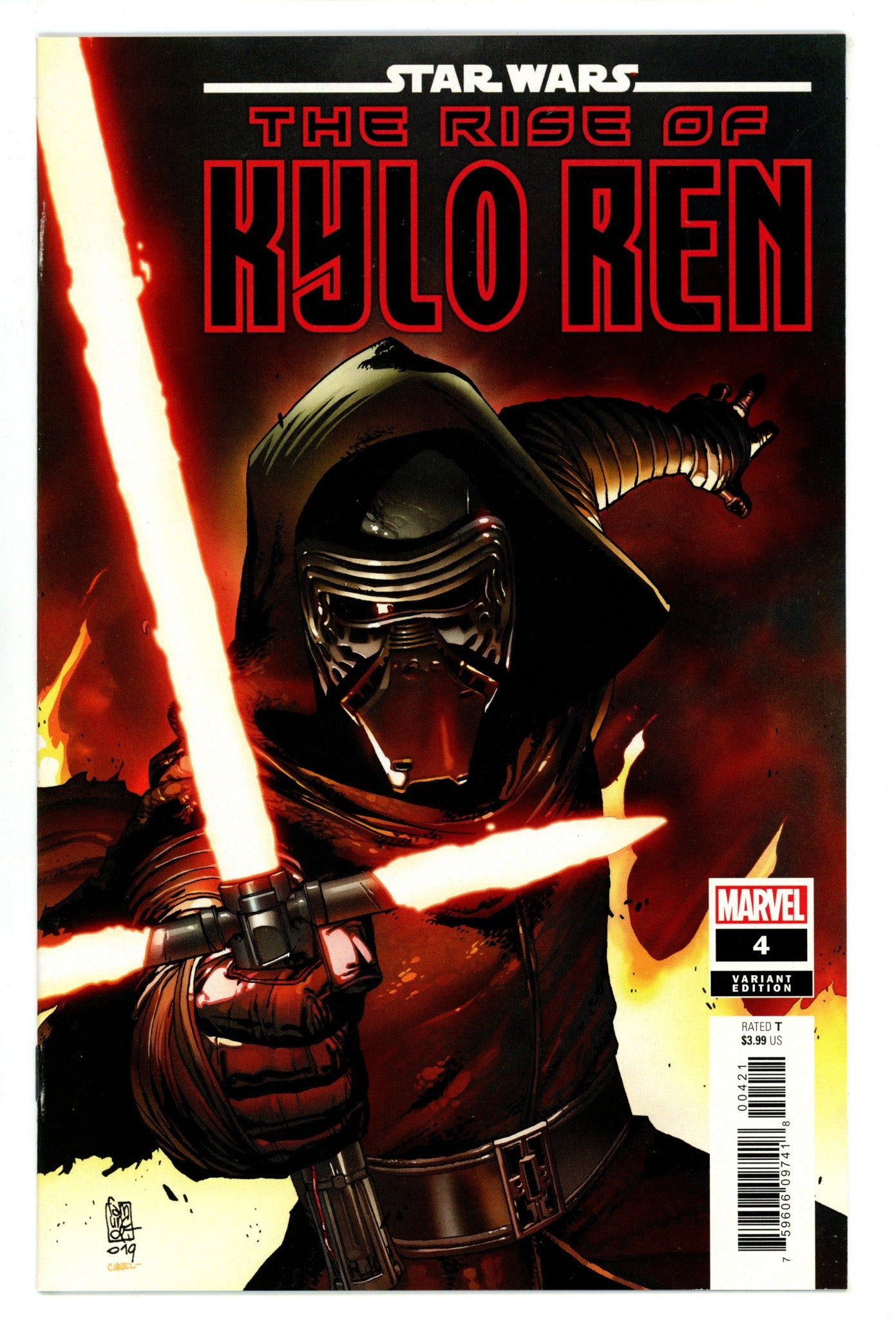 Star Wars: The Rise of Kylo Ren 4 VF/NM (9.0) (2020) Camuncoli Incentive Variant 