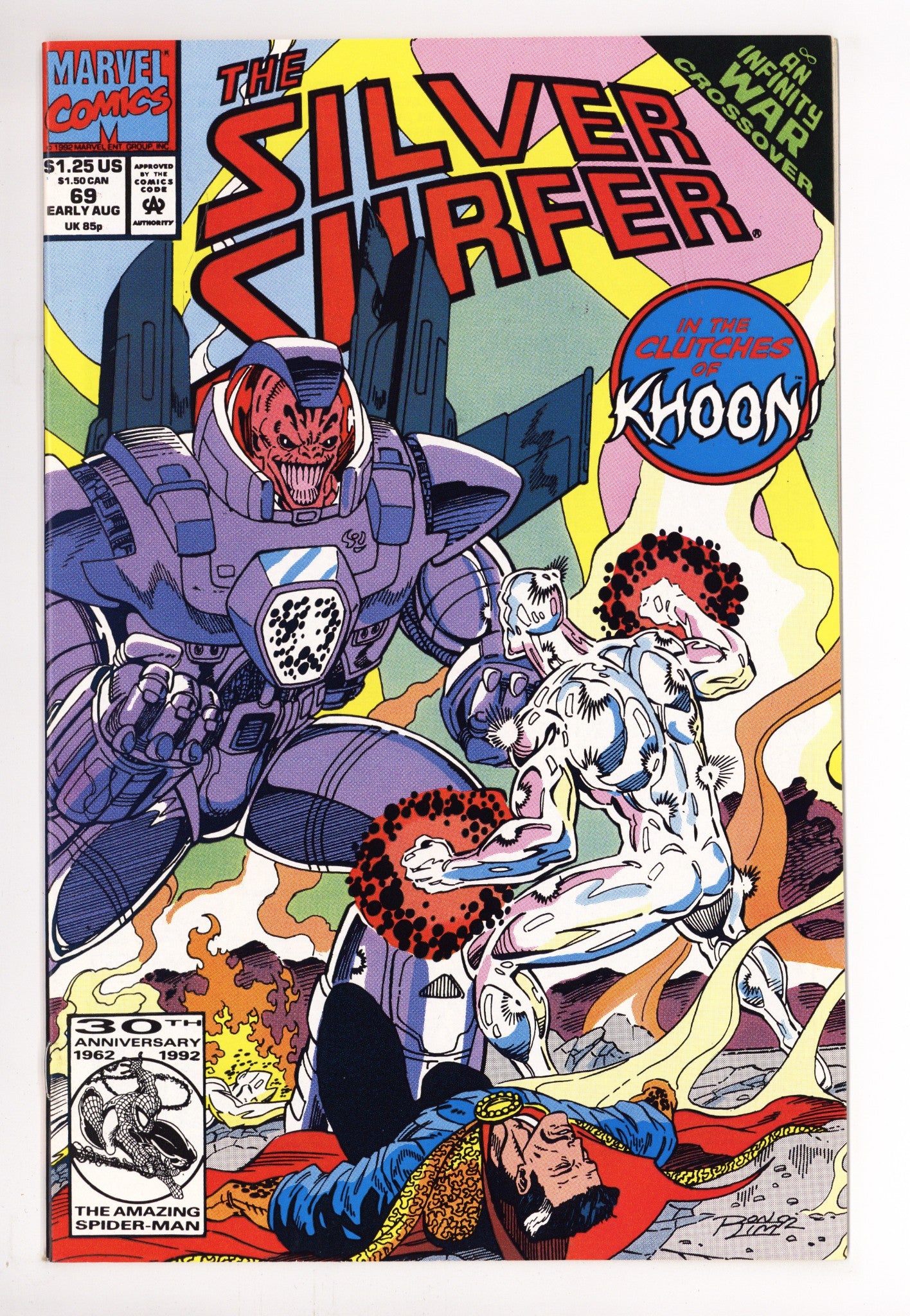 Silver Surfer Vol 3 69 High Grade (1992) 