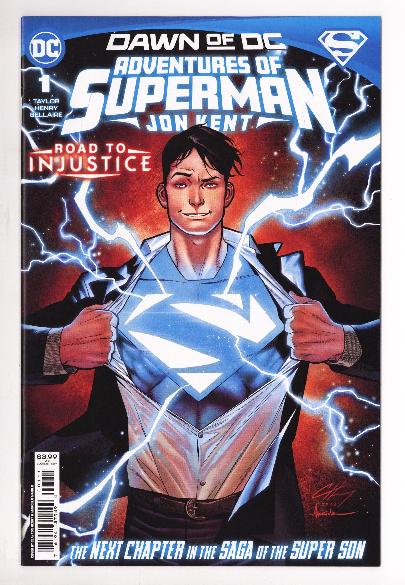 Adventures of Superman: Jon Kent 1 High Grade (2023) 