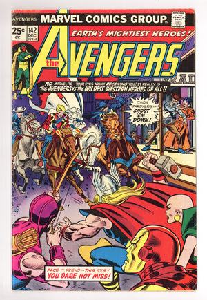 The Avengers Vol 1 142 VG+ (4.5) (1975)
