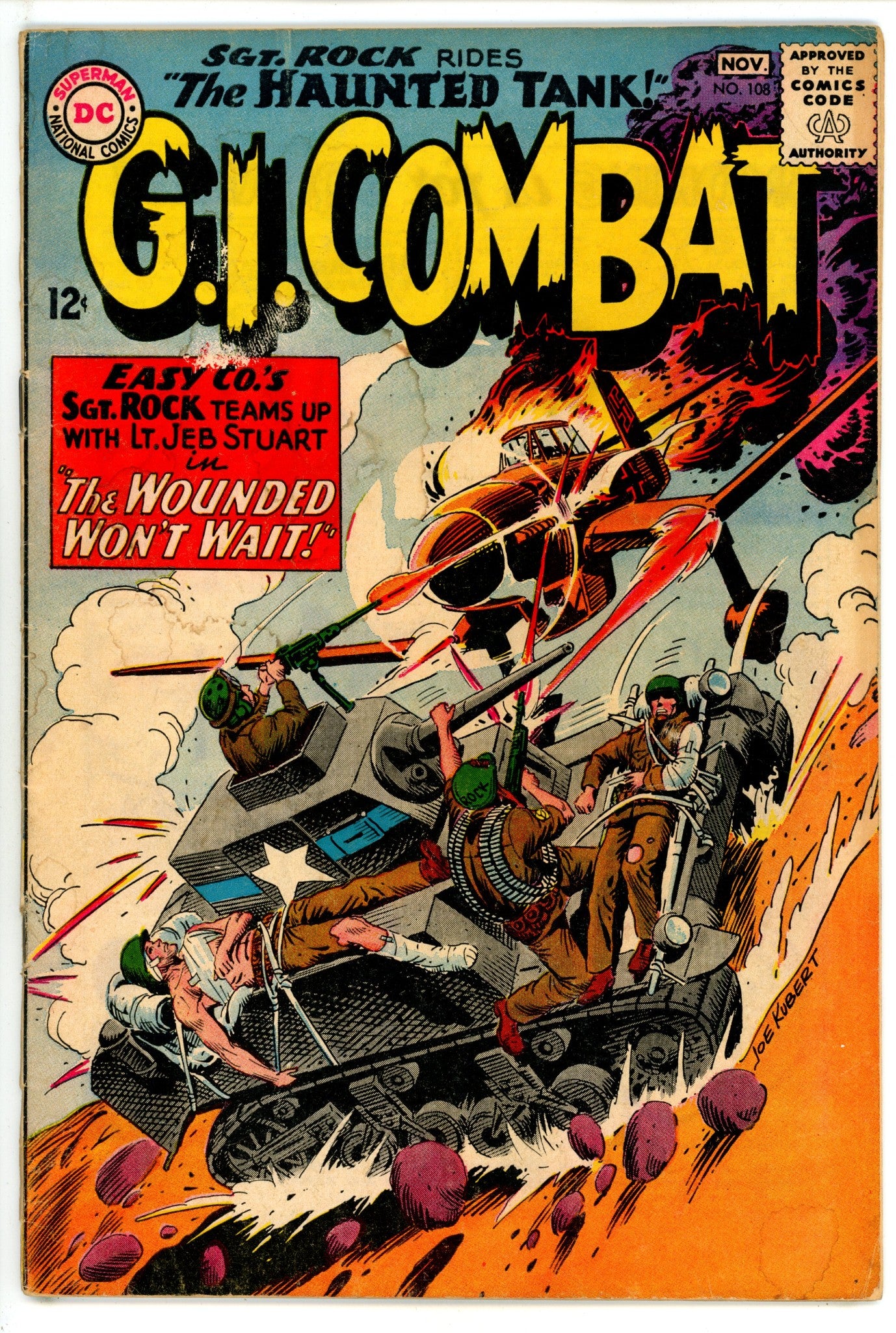 G.I. Combat Vol 1 108 GD/VG (3.0) (1964) 