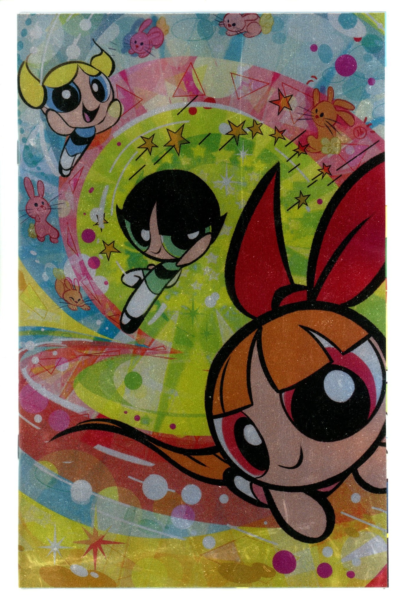 Powerpuff Girls 1 Baldari Foil Virgin Incentive Variant NM- (2024)