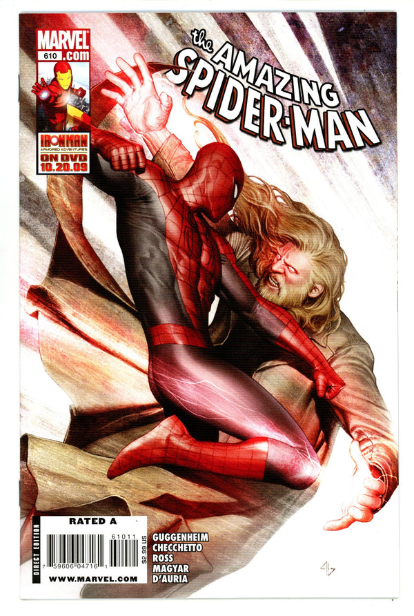 The Amazing Spider-Man Vol 2 610 NM- (9.2) (2010)