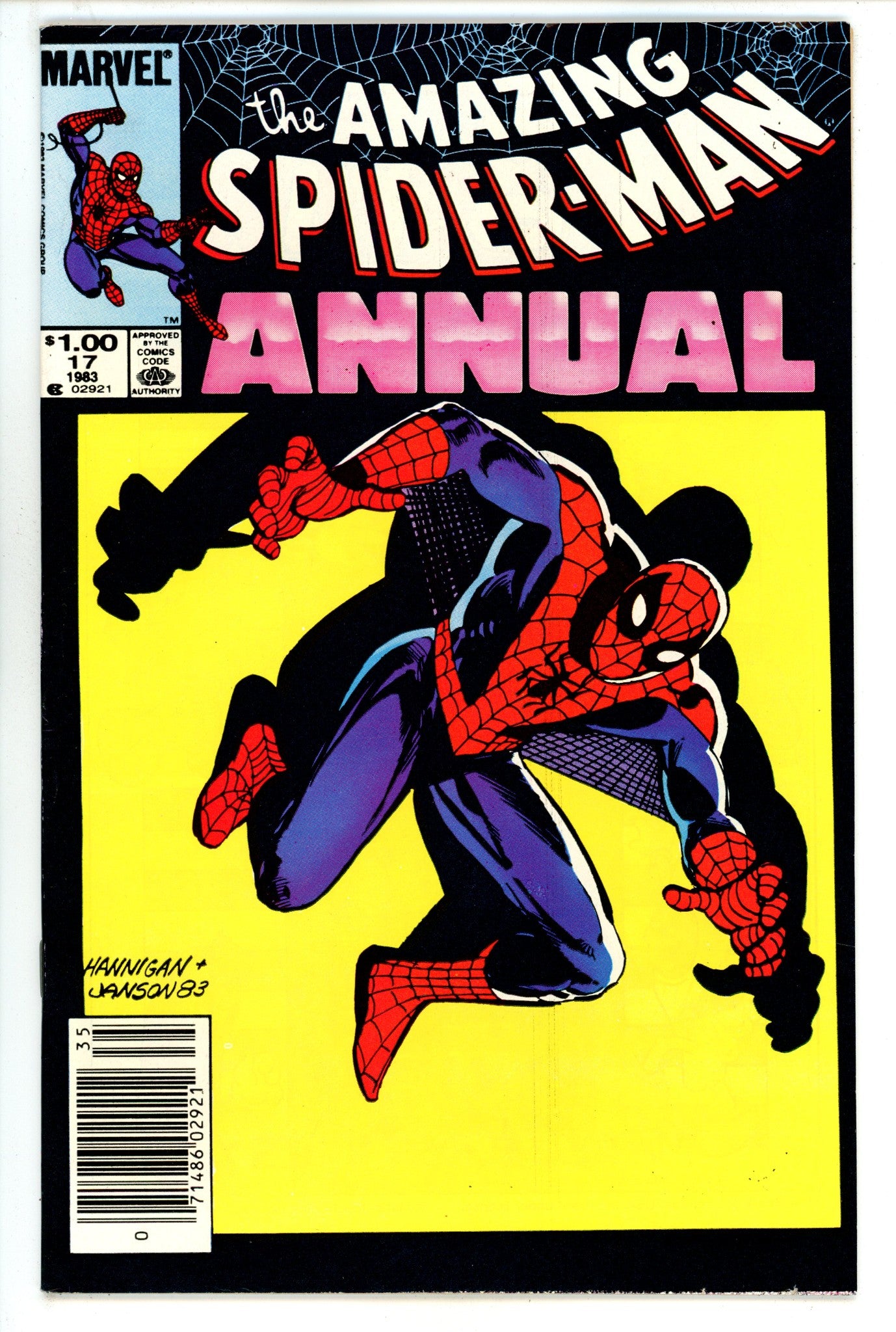 The Amazing Spider-Man Annual Vol 1 17 FN/VF (7.0) (1983) Newsstand 