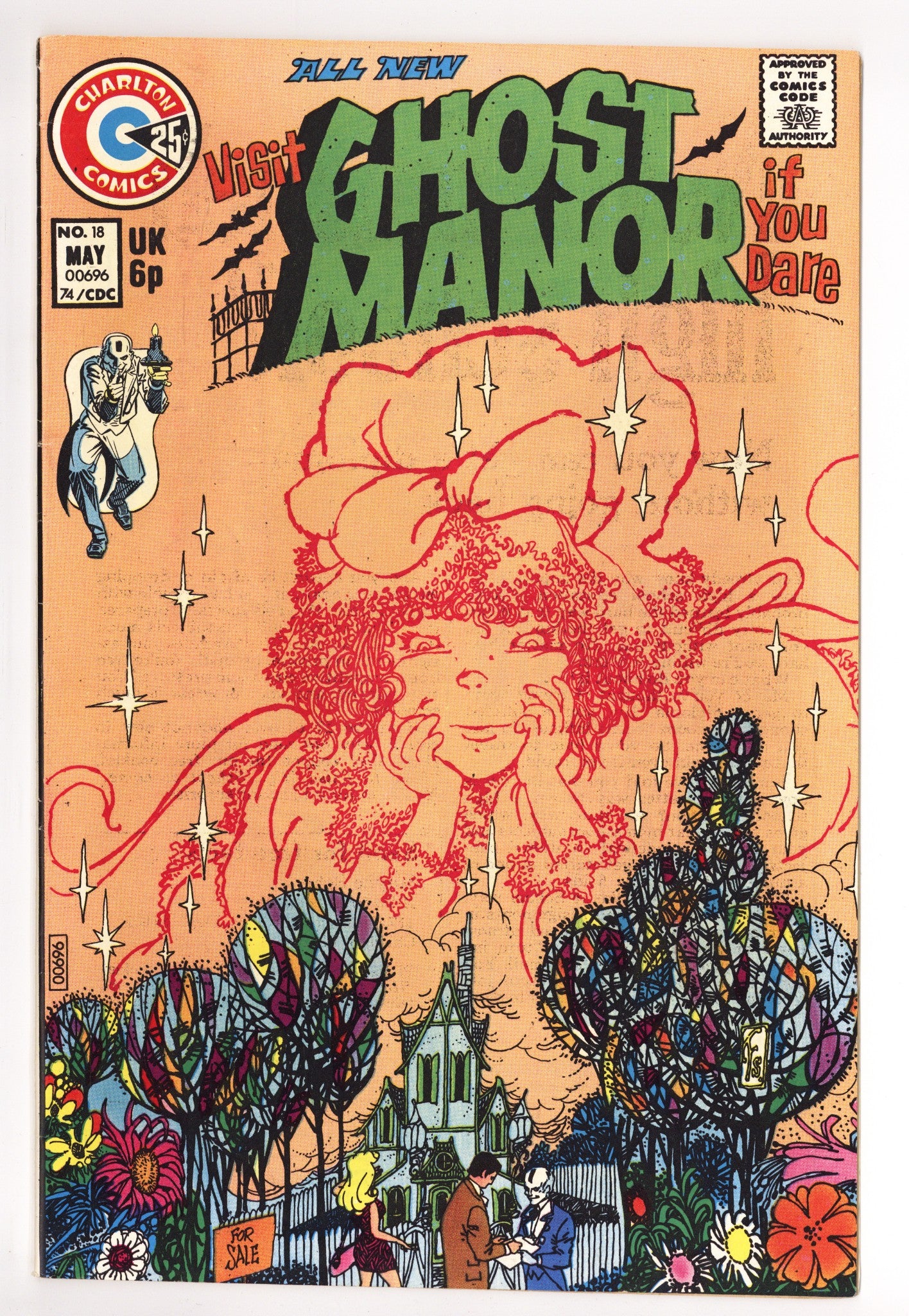 Ghost Manor Vol 2 18 Mid Grade (1974) 