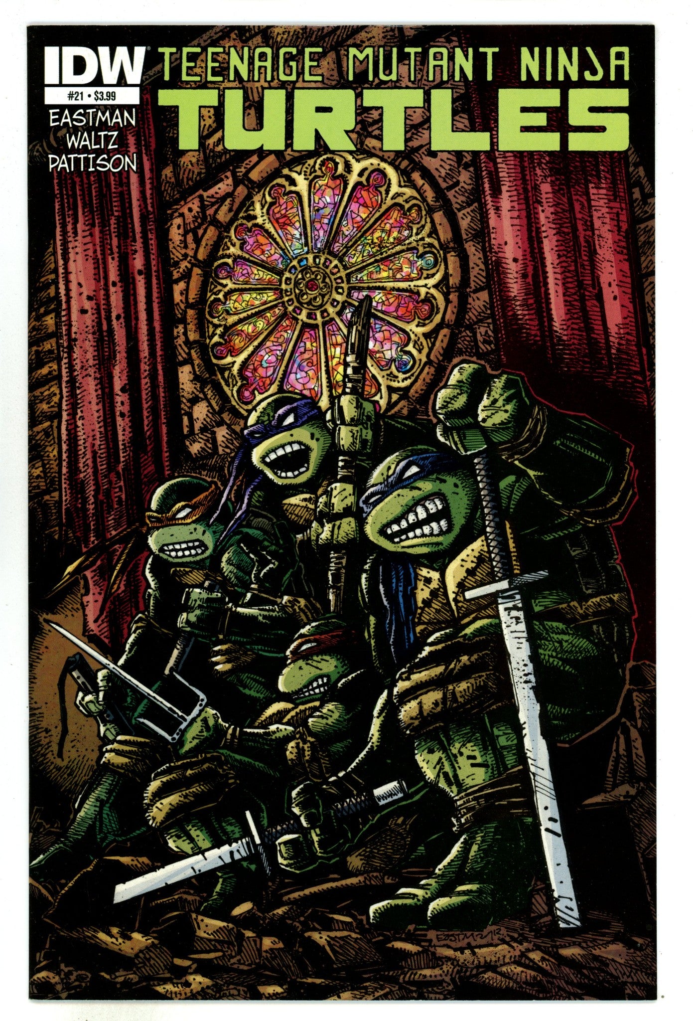 Teenage Mutant Ninja Turtles Vol 5 21  VF (8.0)   (2013)        