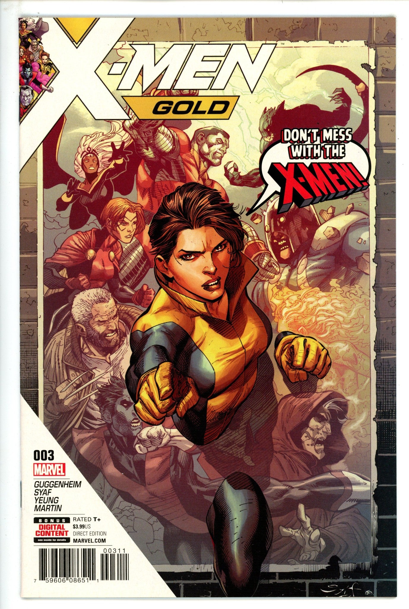 X-Men: Gold Vol 2 3 High Grade (2017) 