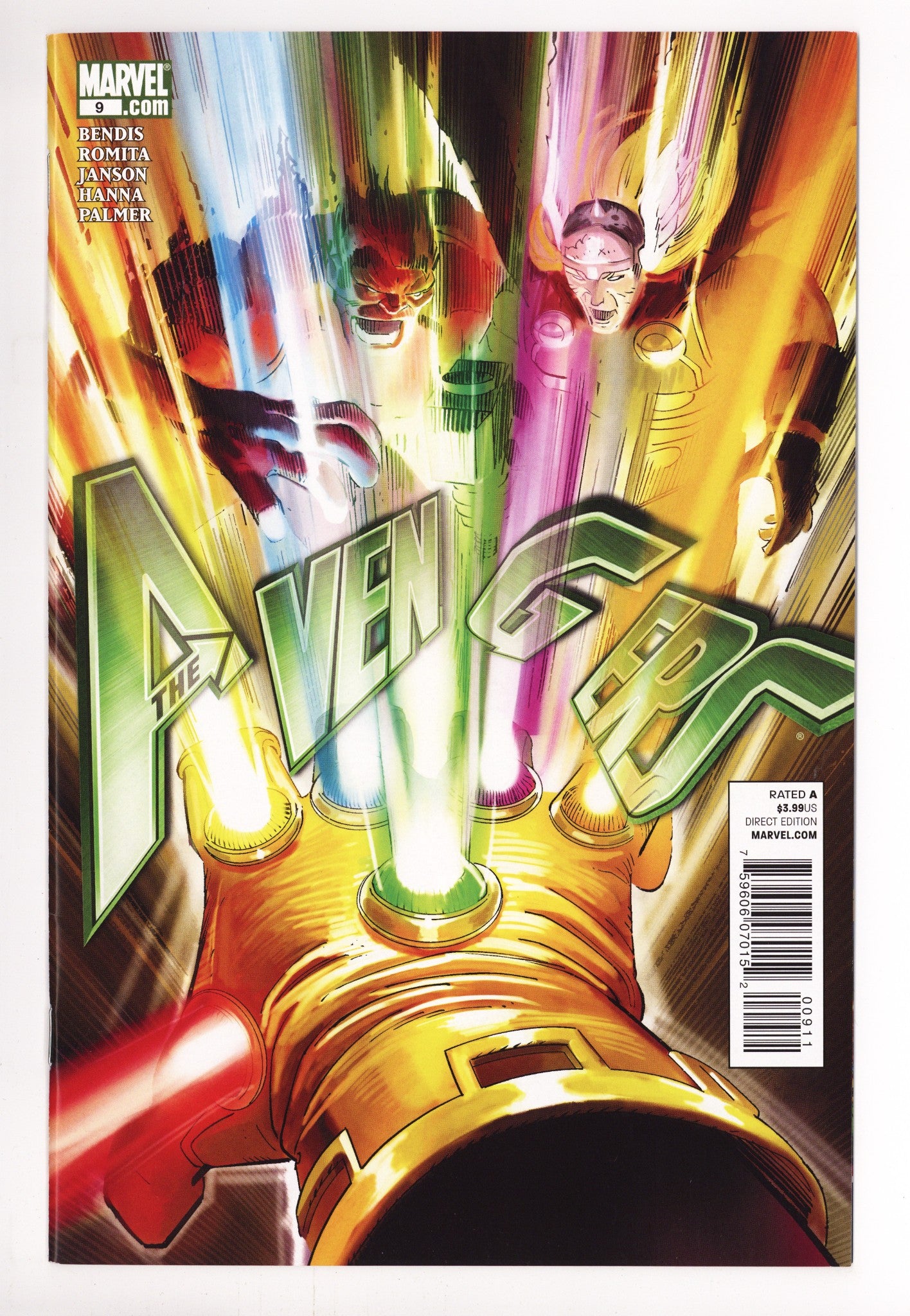 Avengers Vol 4 9 High Grade (2011) 