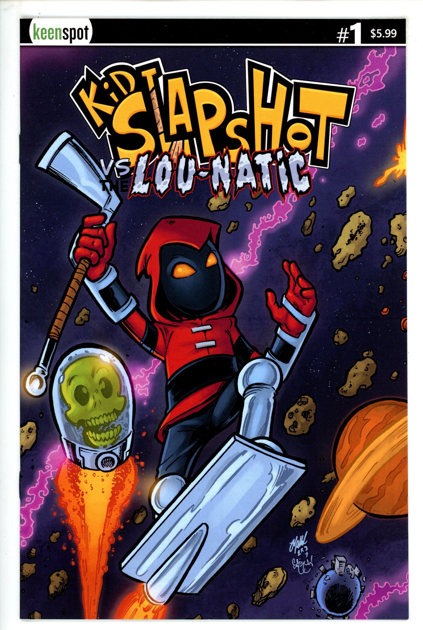 Kid Slapshot Vs Lou Natic 1 Variant (2023)