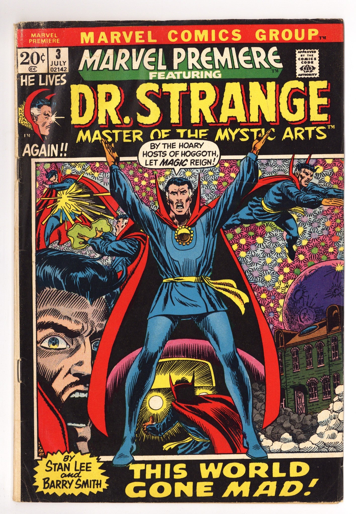 Marvel Premiere 3 GD/VG (3.0) (1972) 