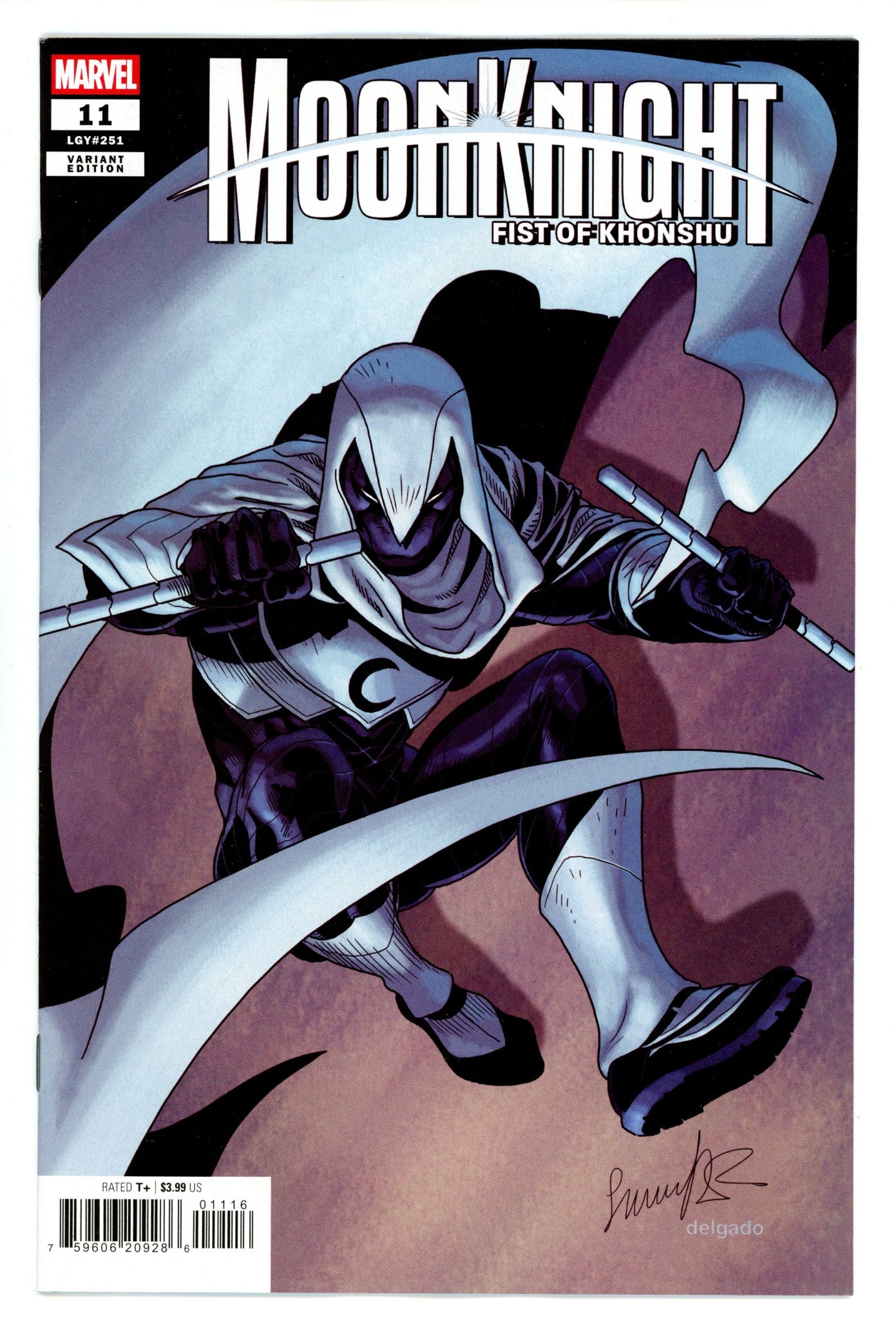 Moon Knight: Fist Of Khonshu 11 Larroca Incentive VF/NM (2025)
