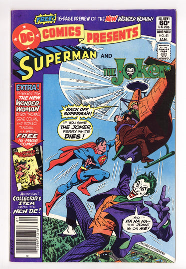 DC Comics Presents Vol 1 41 Low Grade (1982) Newsstand 