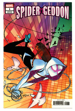 Spider-Geddon 1 NM (9.4) (2018) Ferry Variant