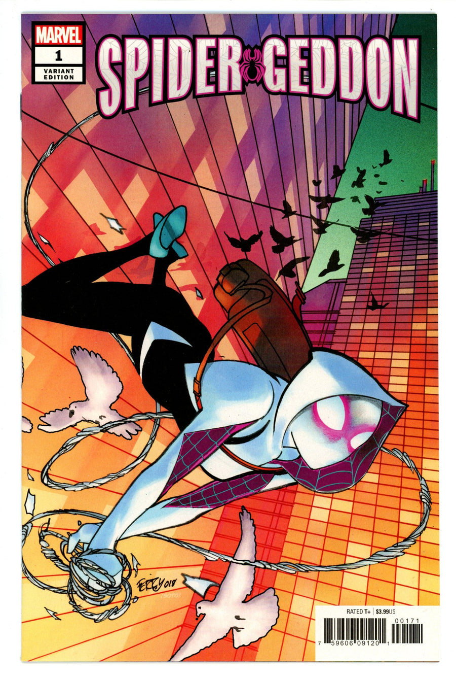 Spider-Geddon 1 NM (9.4) (2018) Ferry Variant 