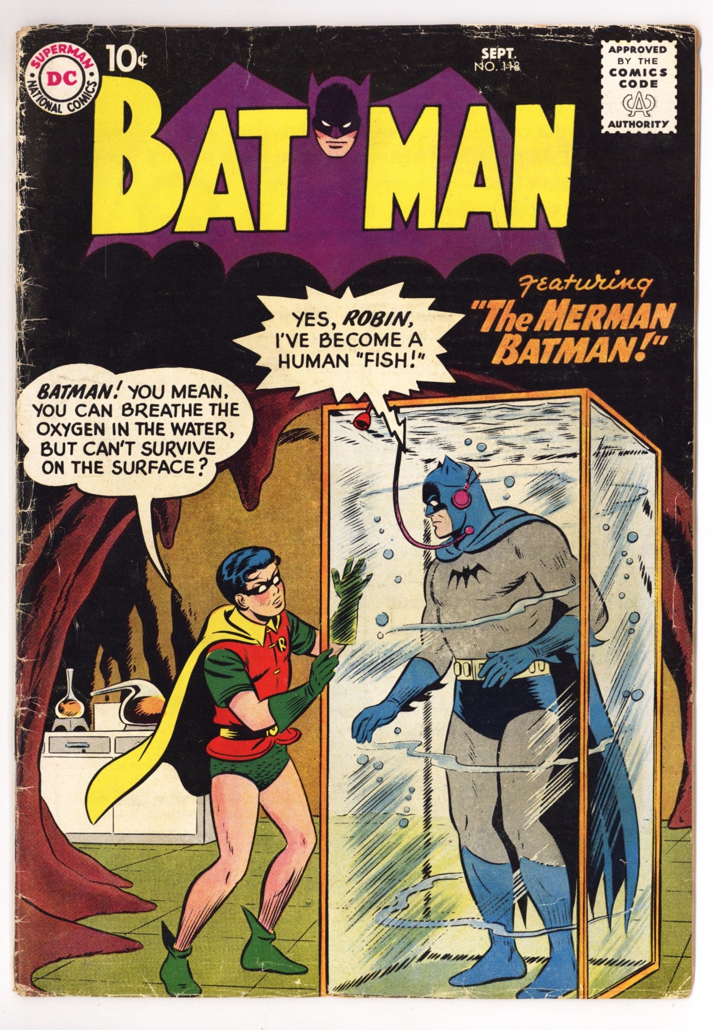 Batman Vol 1 118 VG- (3.5) (1958) 