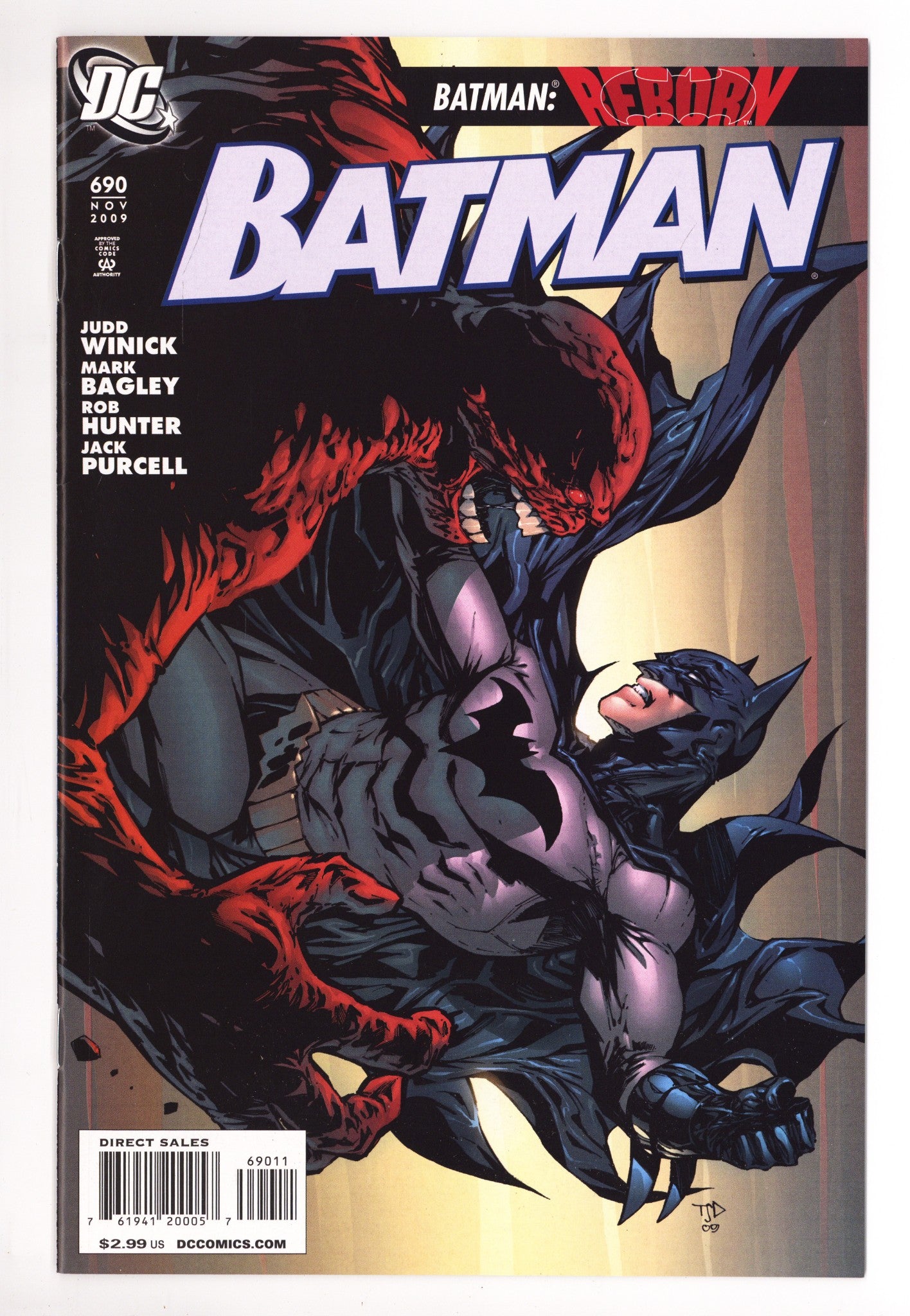 Batman Vol 1 690 High Grade (2009) 