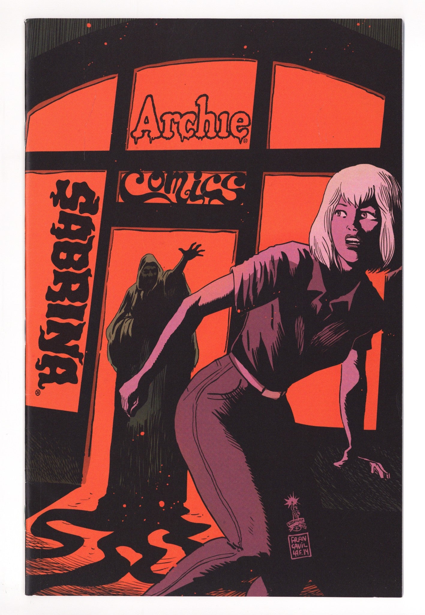 Chilling Adventures of Sabrina 1 VF- (7.5) (2014) Francavilla NYCC Exclusive Variant 