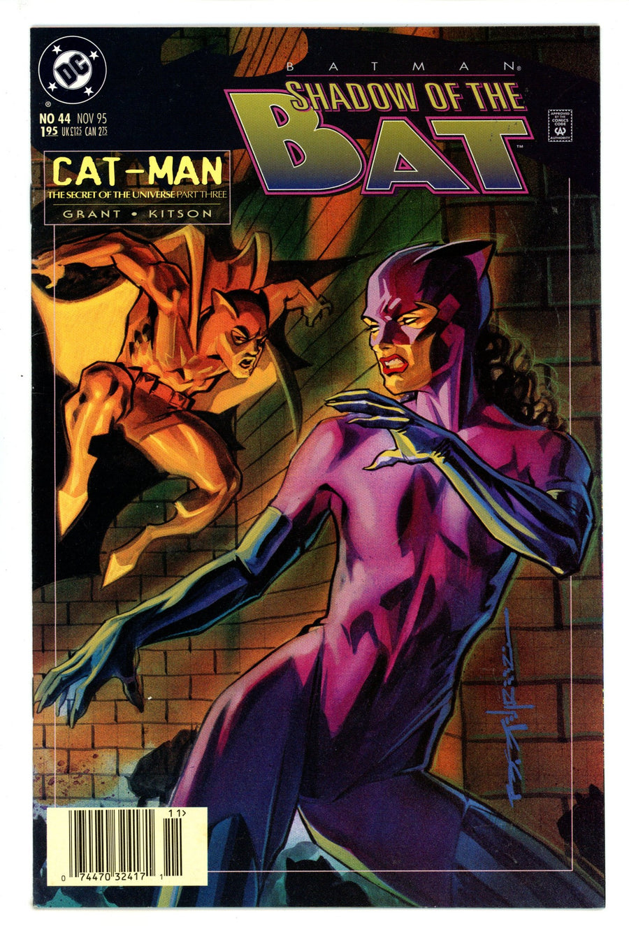 Batman: Shadow of the Bat 44 High Grade (1995) Newsstand 