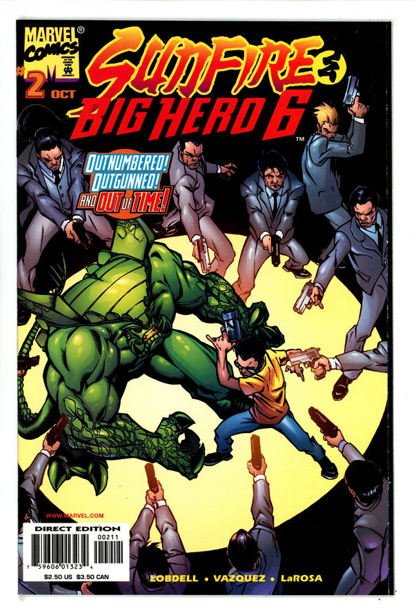 Sunfire & Big Hero Six 2 NM- (9.2) (1998)