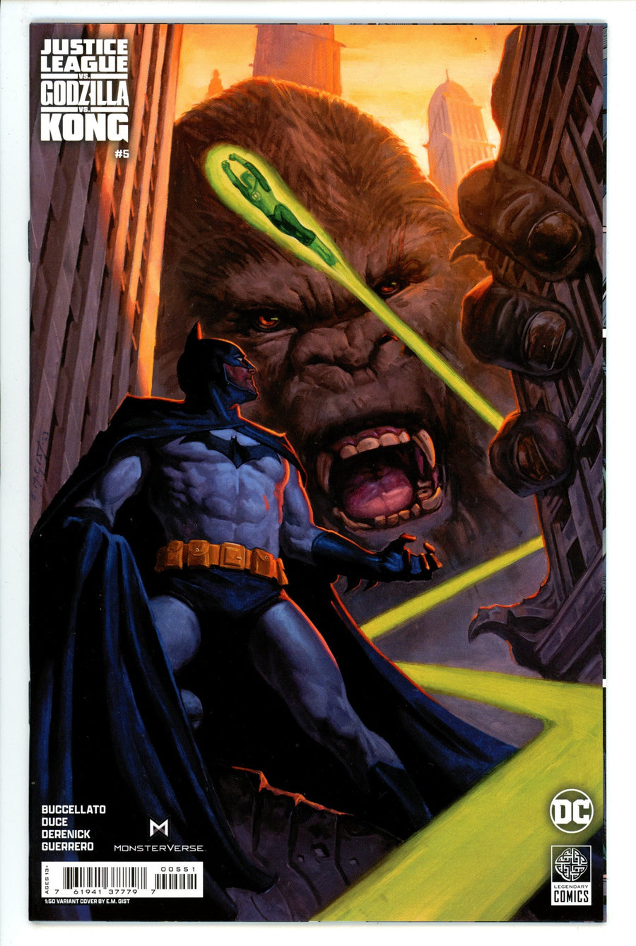 Justice League Vs Godzilla Vs Kong 5 Gist Incentive Variant NM (2024)