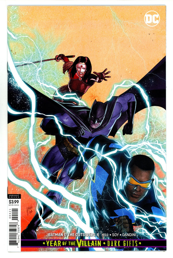 Batman & the Outsiders Vol 3 4 High Grade (2019) Jan‚àö‚â†n Variant