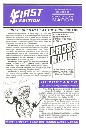 First Edition 65 (1988)