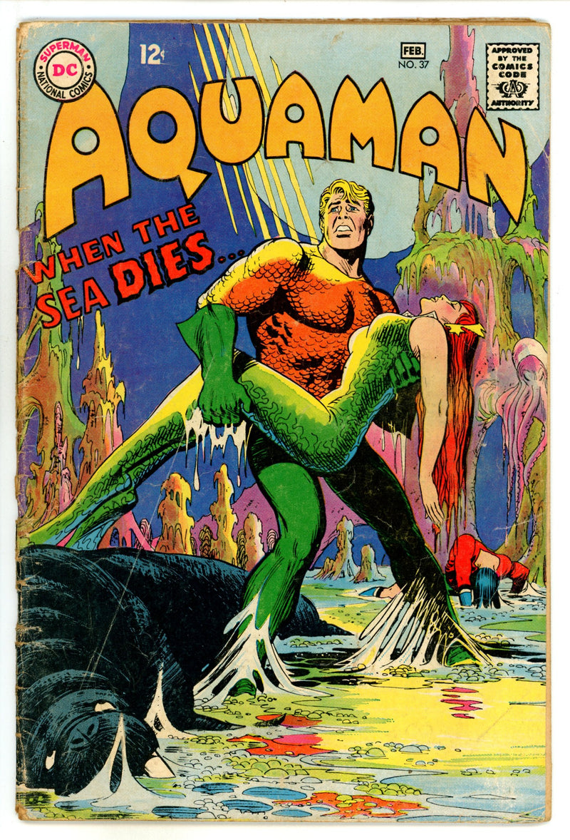 Aquaman Vol 1 37 VG (4.0) (1968) 