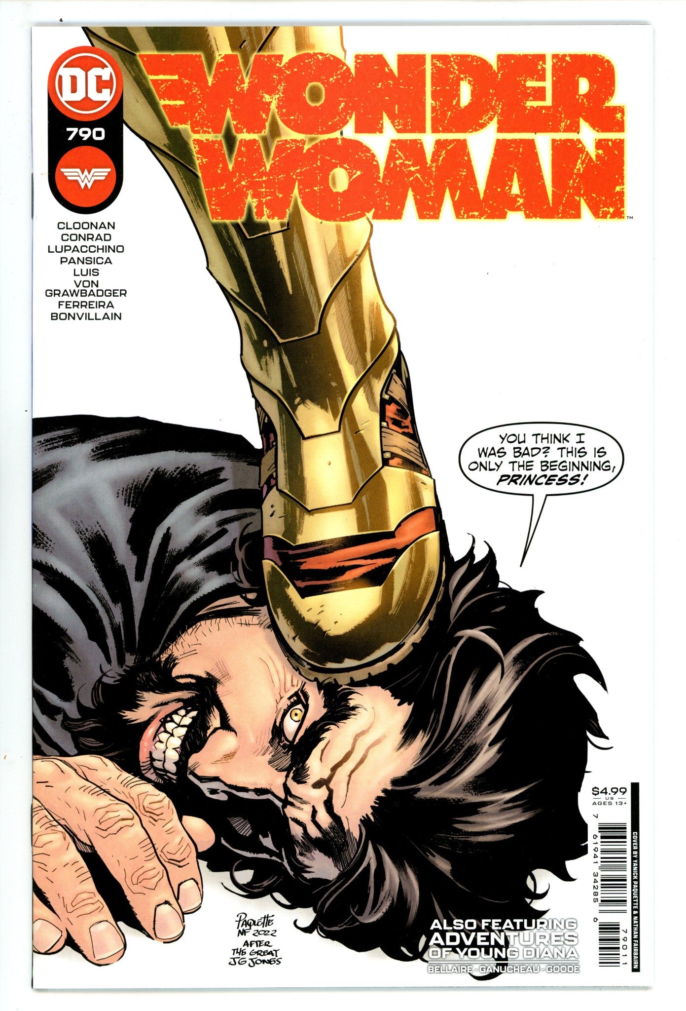 Wonder Woman Vol 5 790 High Grade (2022) 