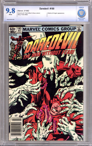 Daredevil Vol 1 180 CBCS 9.8 (NM/M)   (1982)     Newsstand