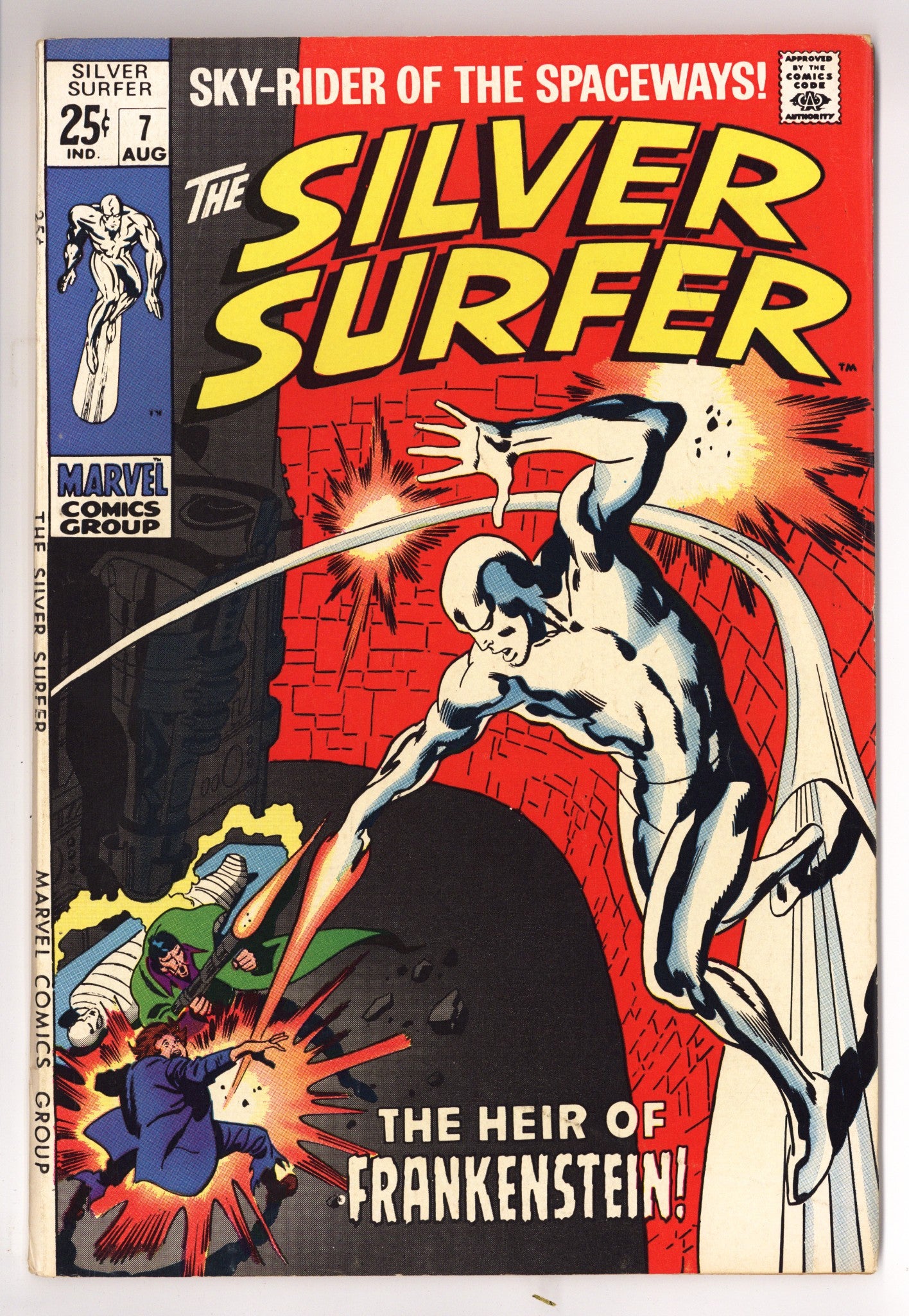 The Silver Surfer Vol 1 7 VF- (7.5) (1969) 