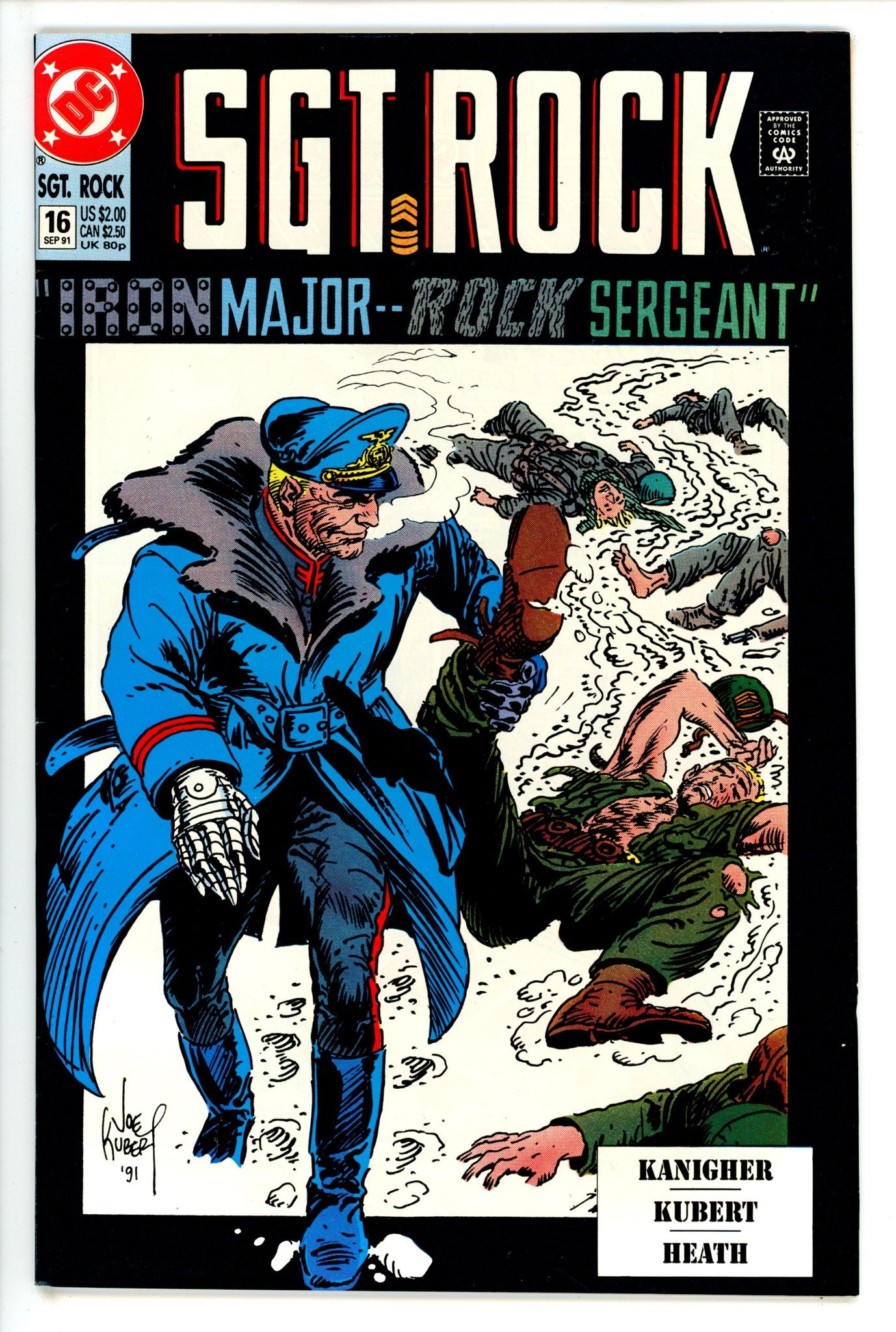 Sgt. Rock Vol 2 16 VF- (1991)