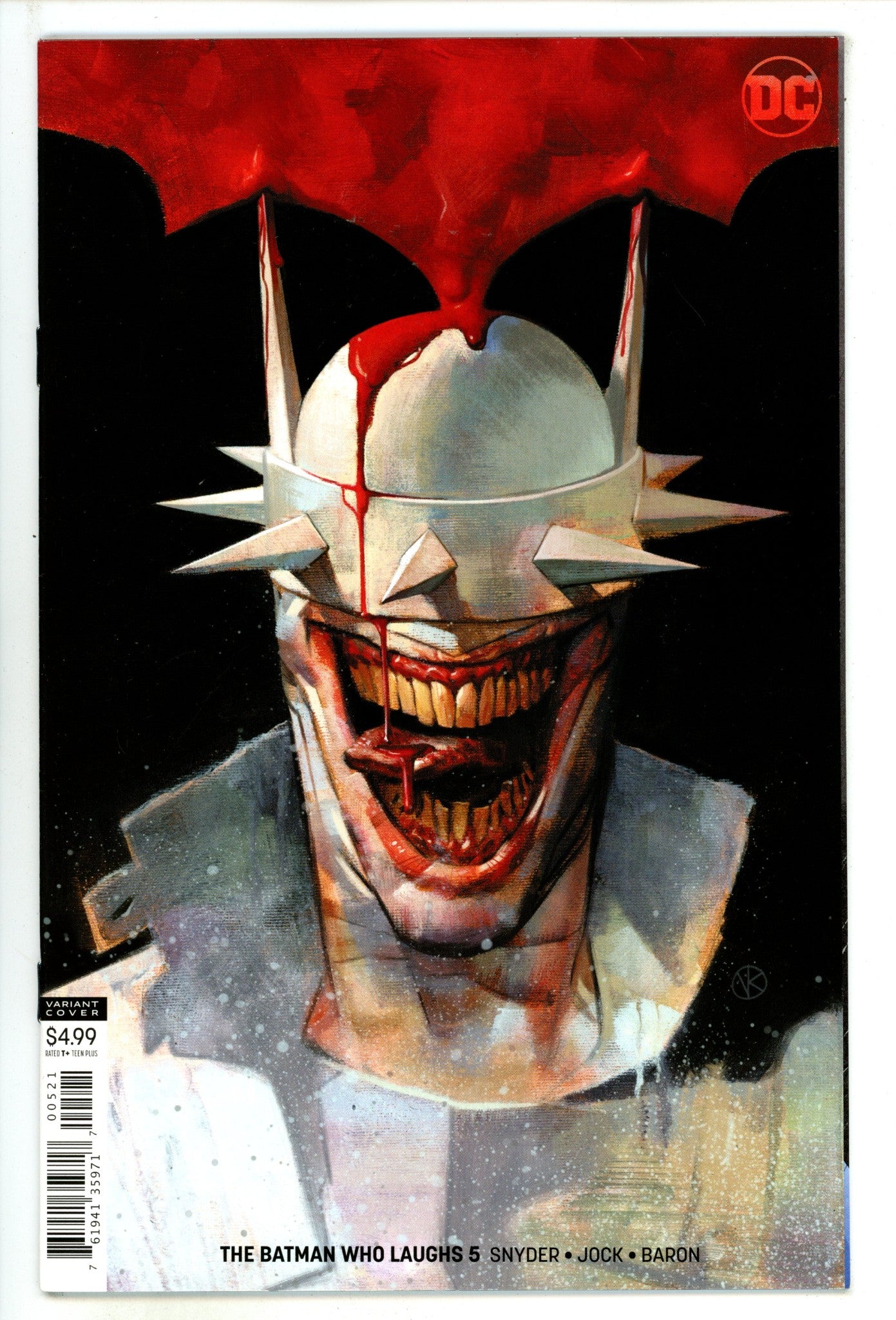 The Batman Who Laughs   5  High Grade   (2019) Kalvachev     Variant  
