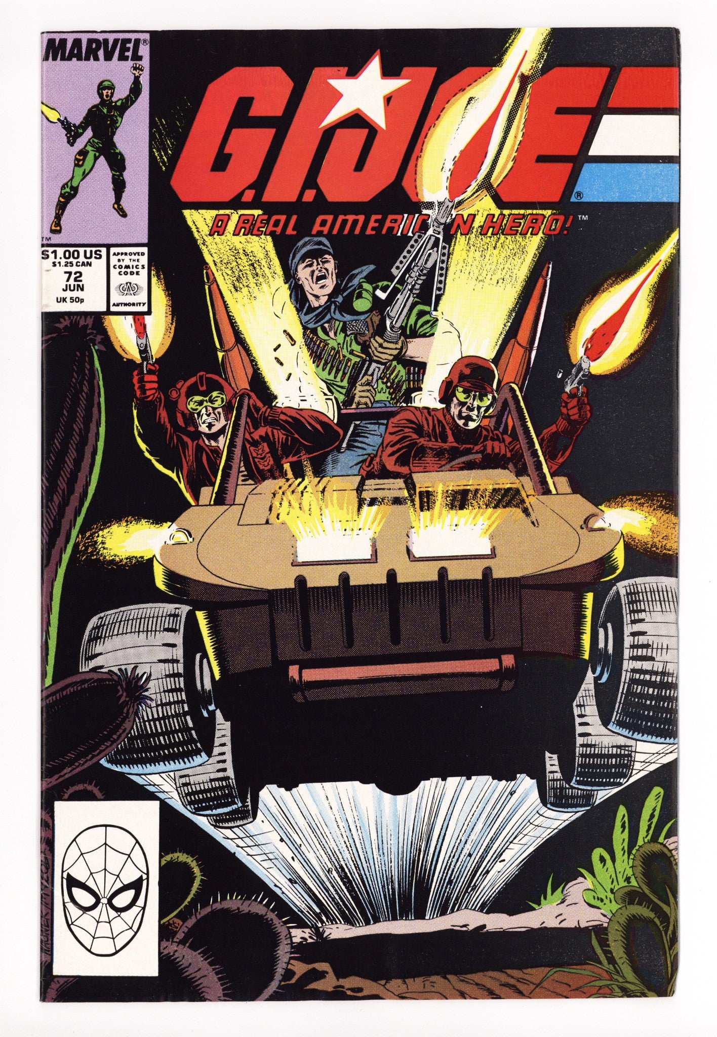 G.I. Joe, A Real American Hero 72 Mid Grade (1988) 