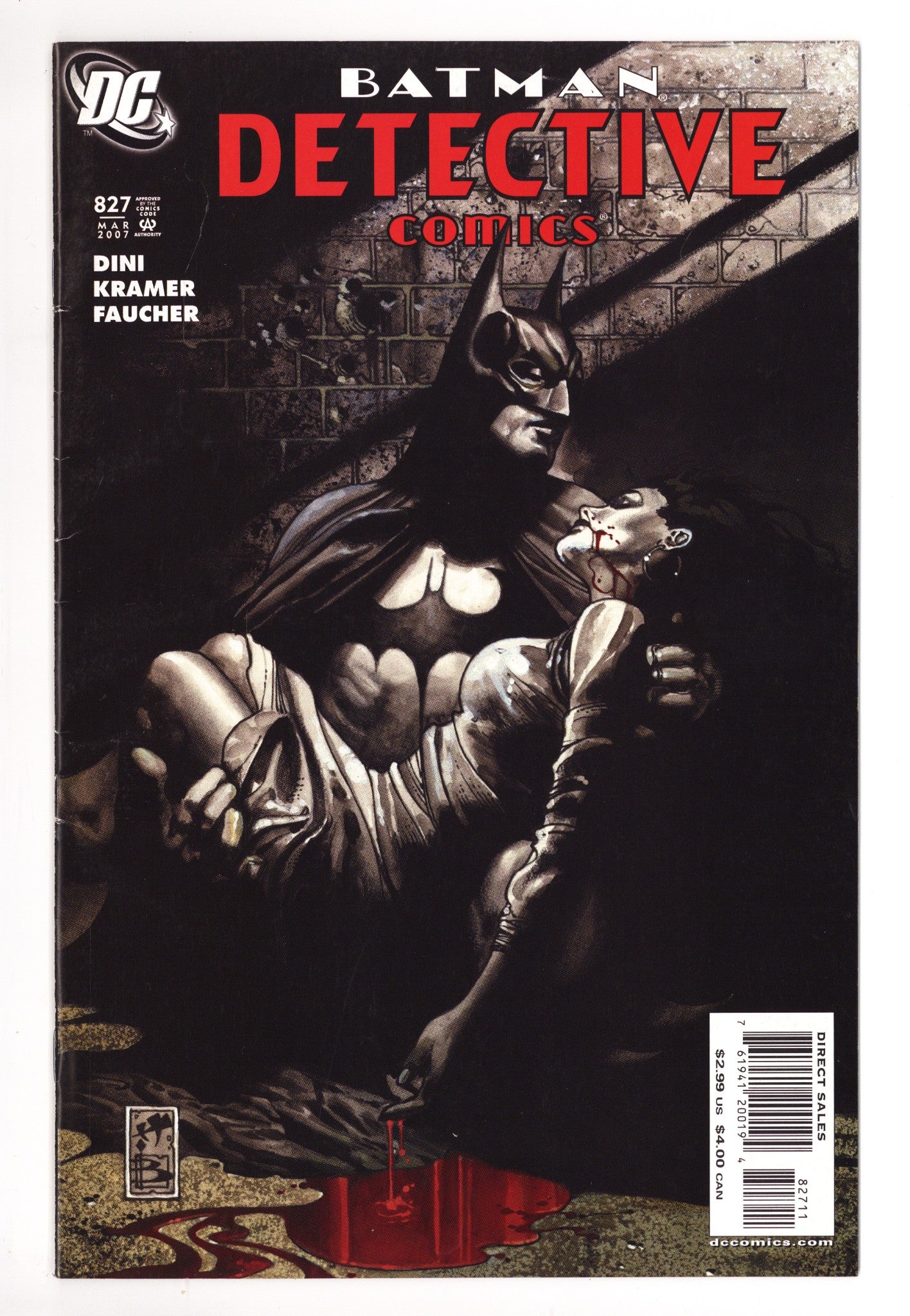 Detective Comics Vol 1 827 Mid Grade (2007) 