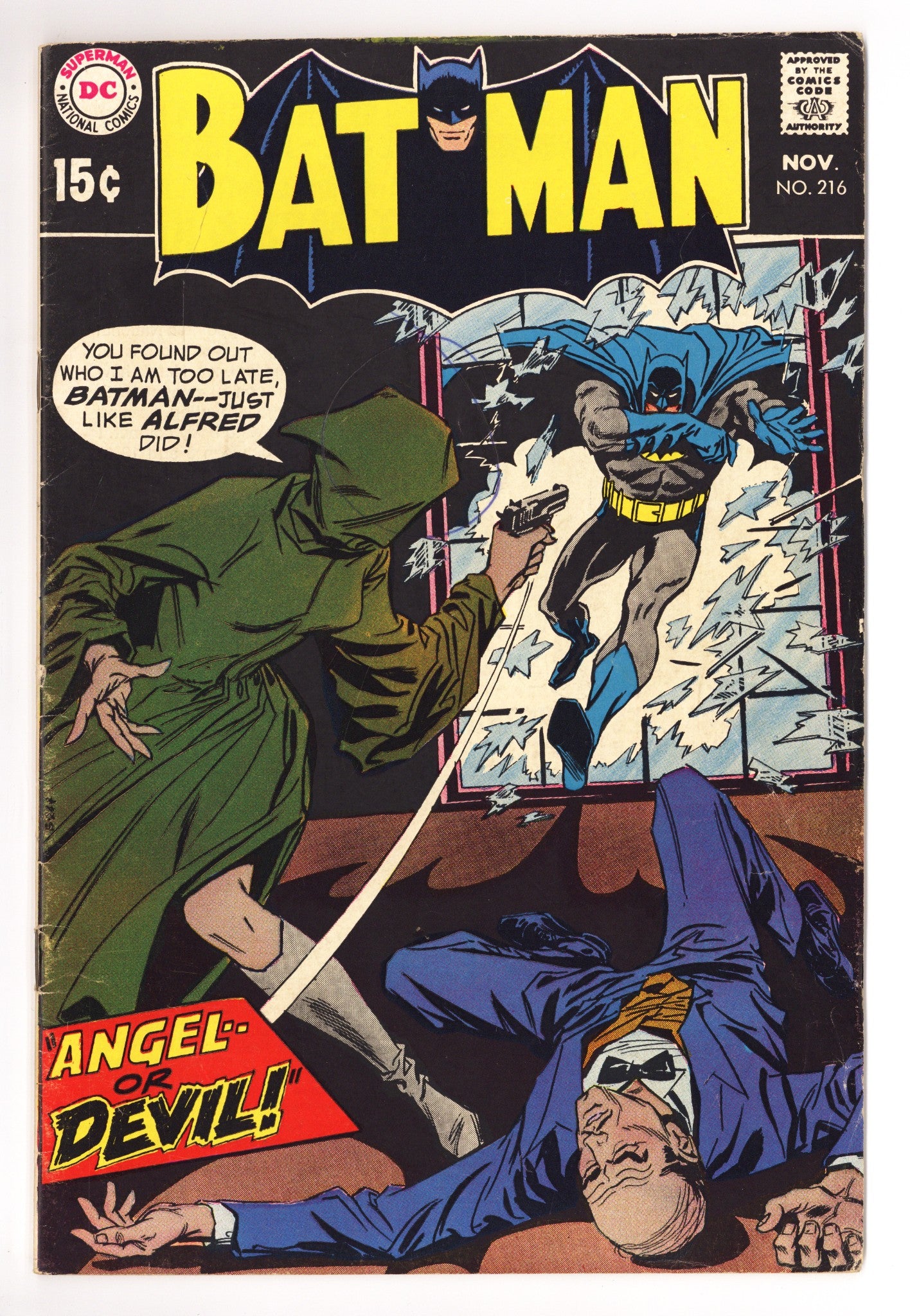 Batman Vol 1 216 VG (4.0) (1969) 