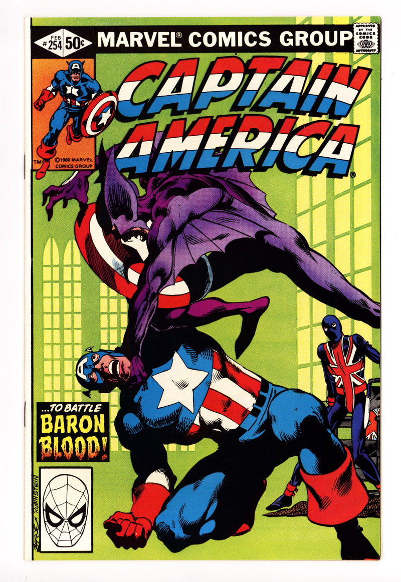 Captain America Vol 1 254  NM- (9.2)   (1981)        