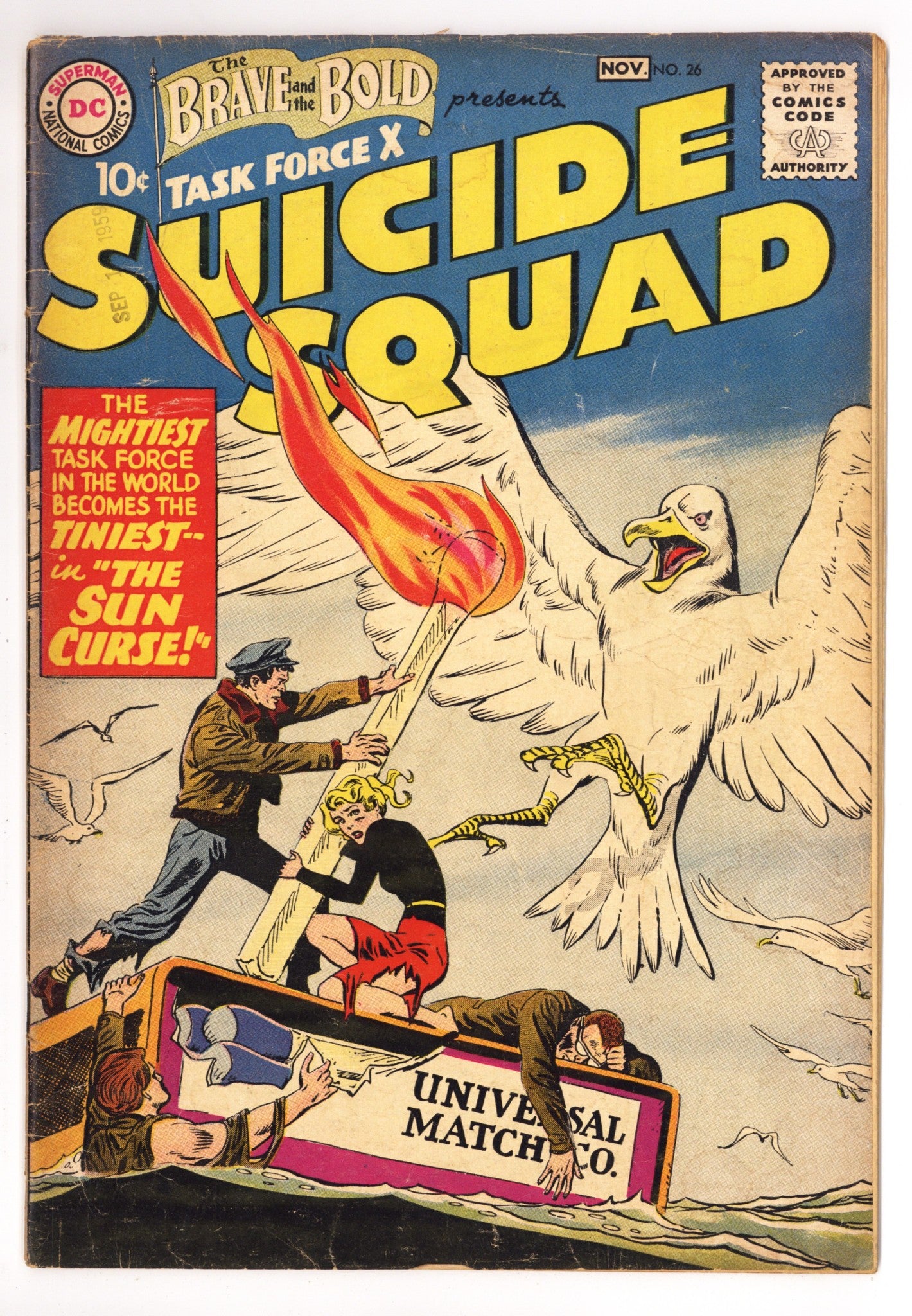 The Brave and the Bold Vol 1 26 GD/VG (3.0) (1959) 