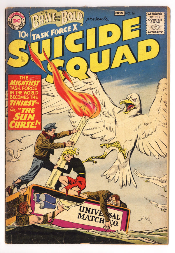 The Brave and the Bold Vol 1 26 GD/VG (3.0) (1959)