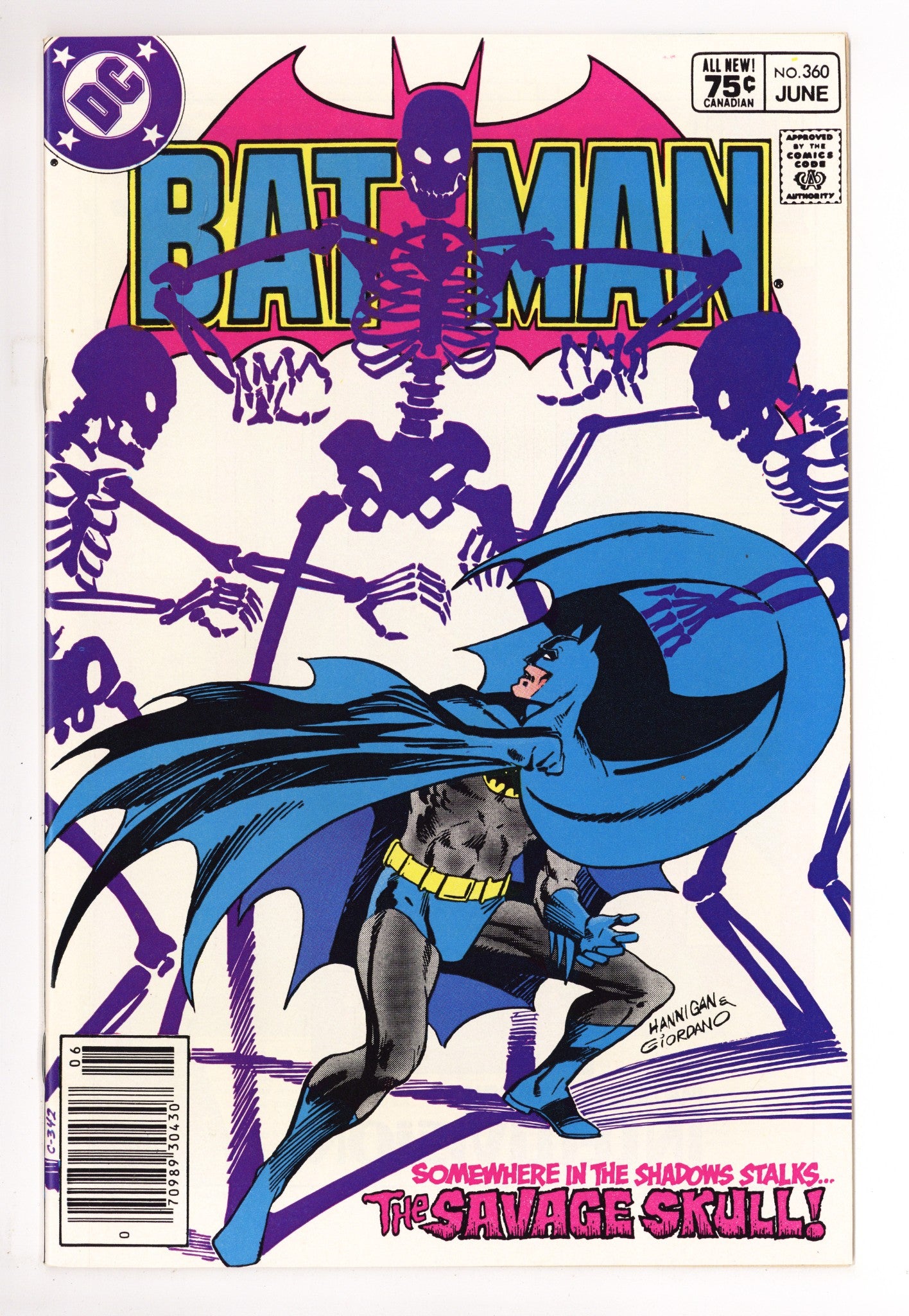 Batman Vol 1 360 VF/NM (9.0) (1983) Canadian Price Variant 