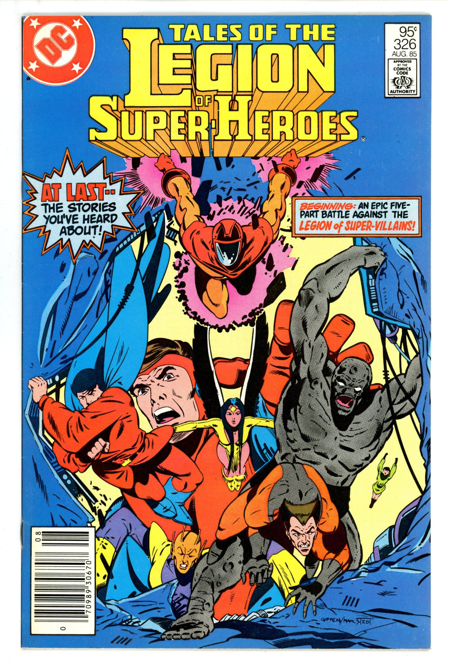 Tales of the Legion of Super-Heroes 326 FN/VF (7.0) (1985) Canadian Price Variant 