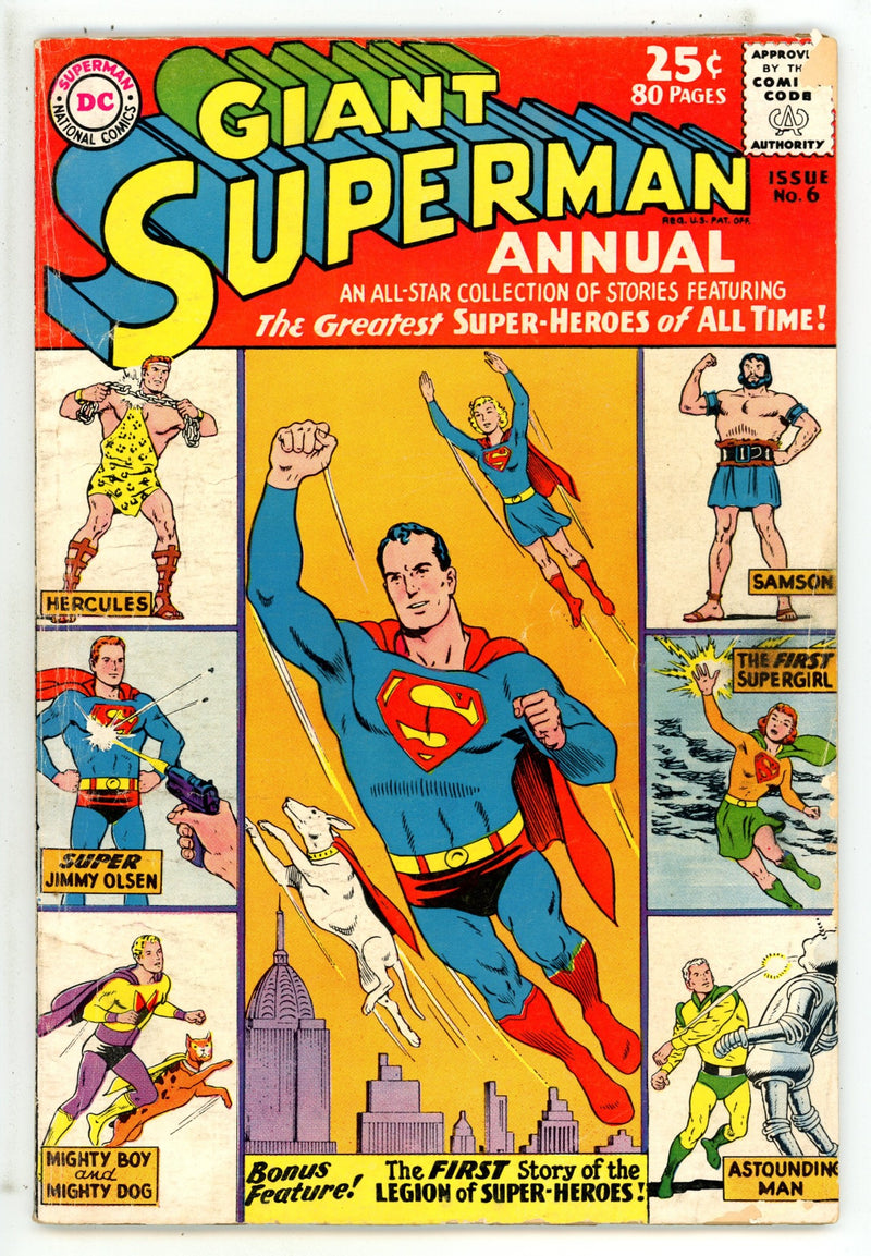 Superman Annual Vol 1 6 VG+ (4.5) (1962) 