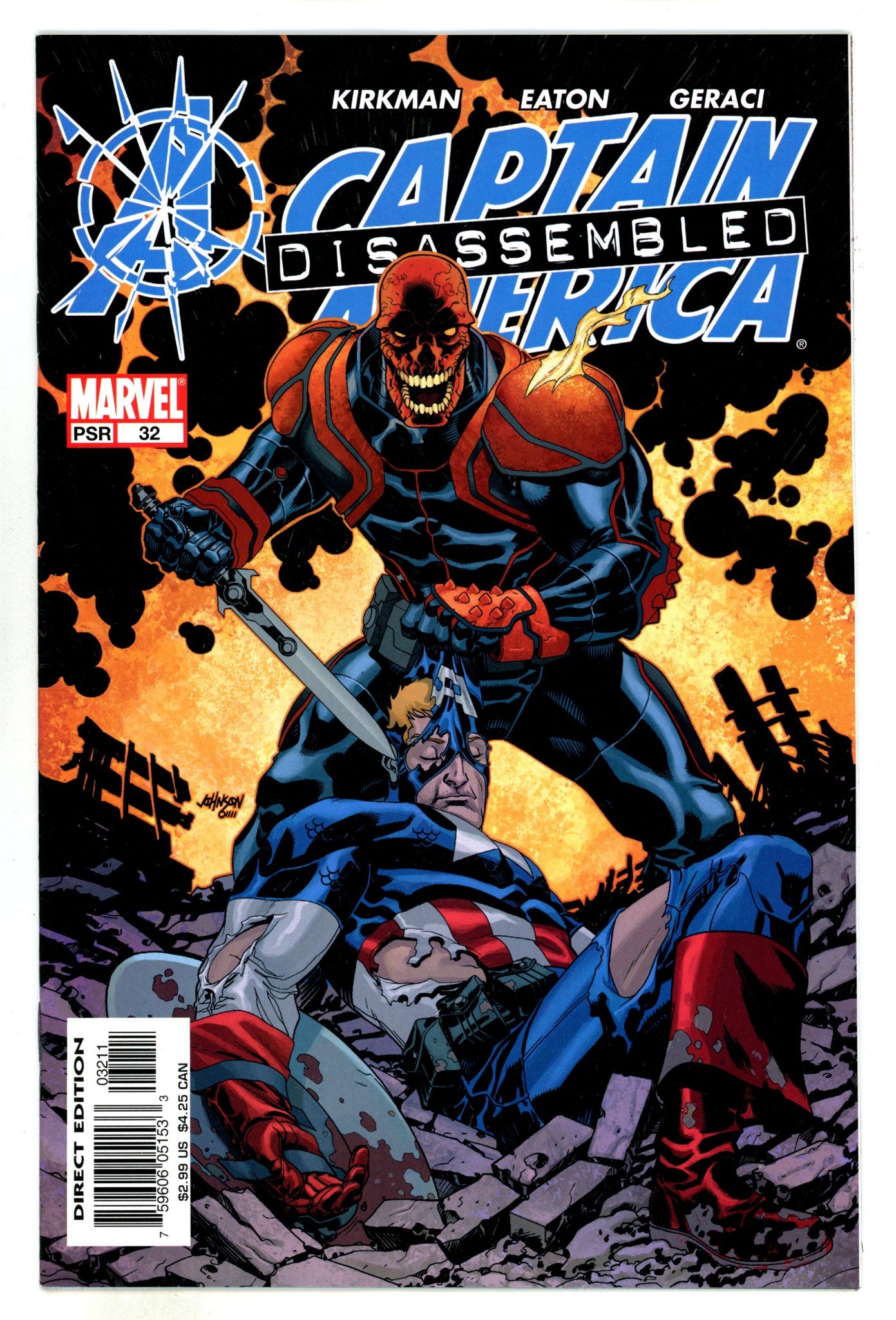 Captain America Vol 4 32 High Grade (2004) 