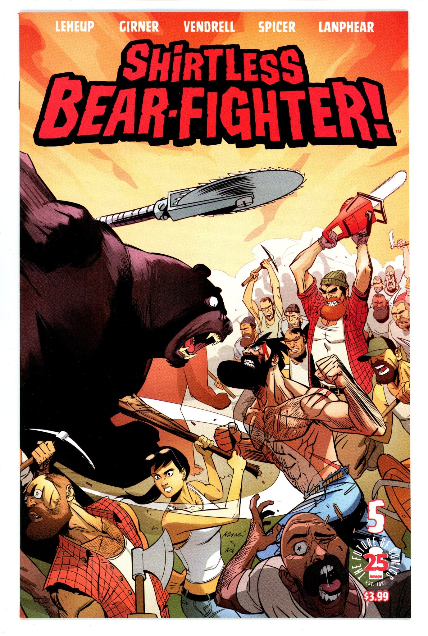 Shirtless Bear-Fighter 5 High Grade (2017) Vendrell Variant 