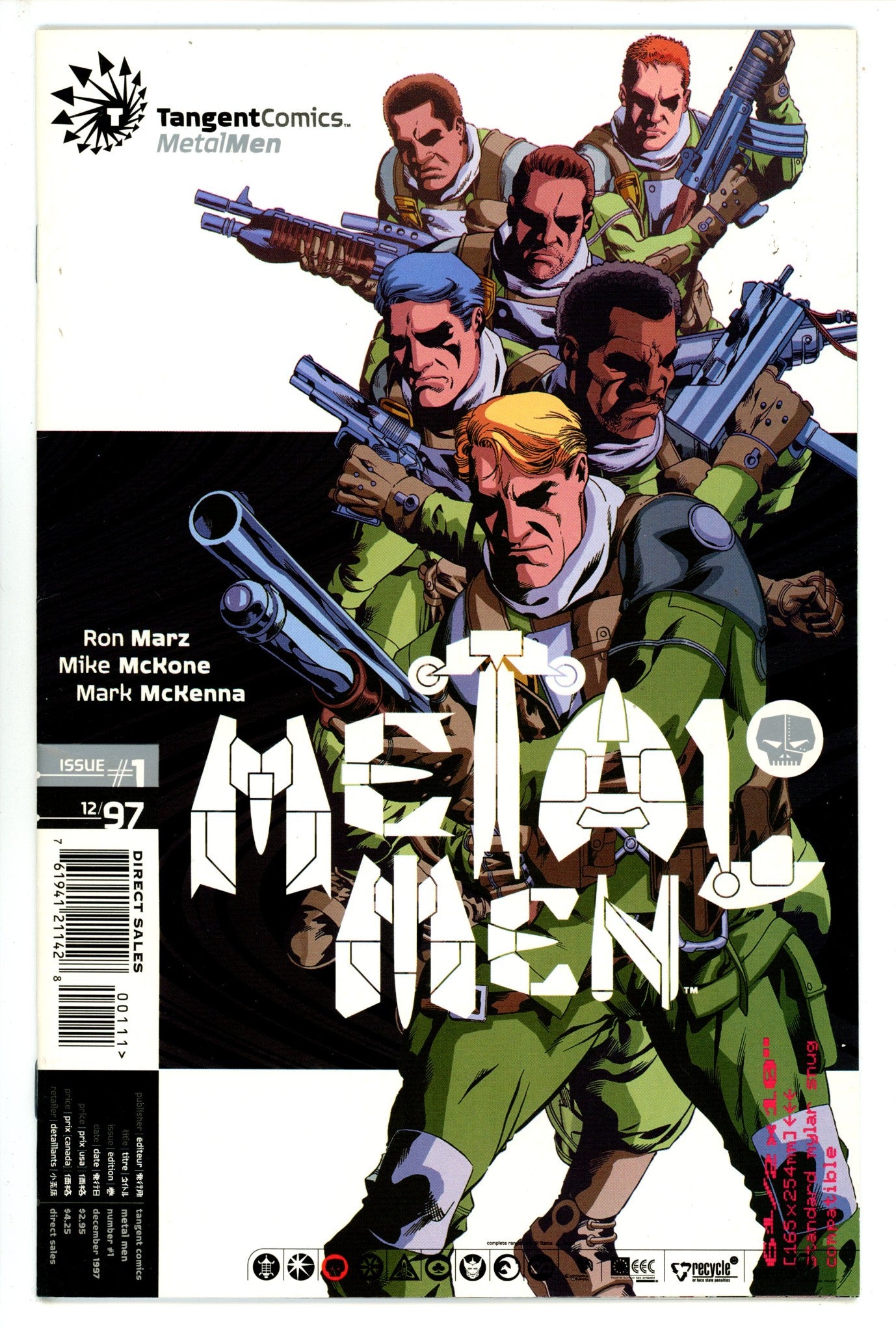 Tangent Comics / Metal Men 1 (1997)