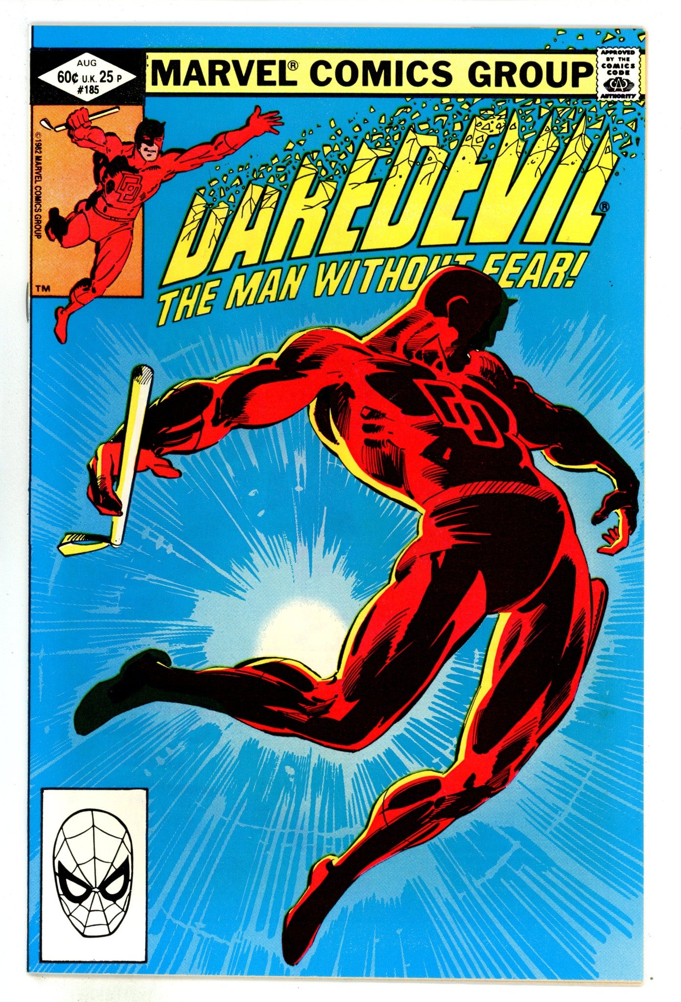 Daredevil Vol 1 185 NM- (9.2) (1982) 