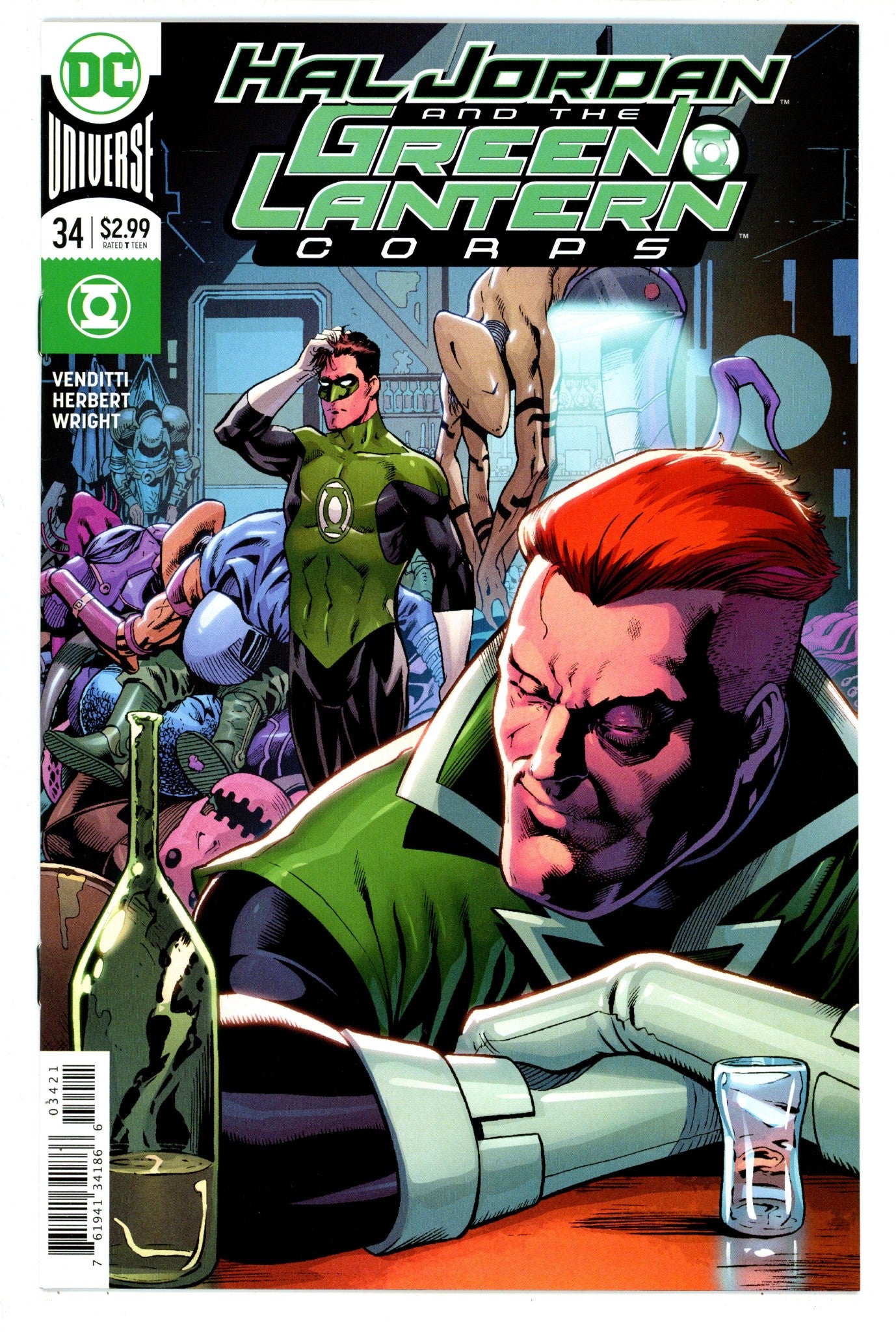 Hal Jordan and the Green Lantern Corps 34 High Grade (2018) Kitson Variant 