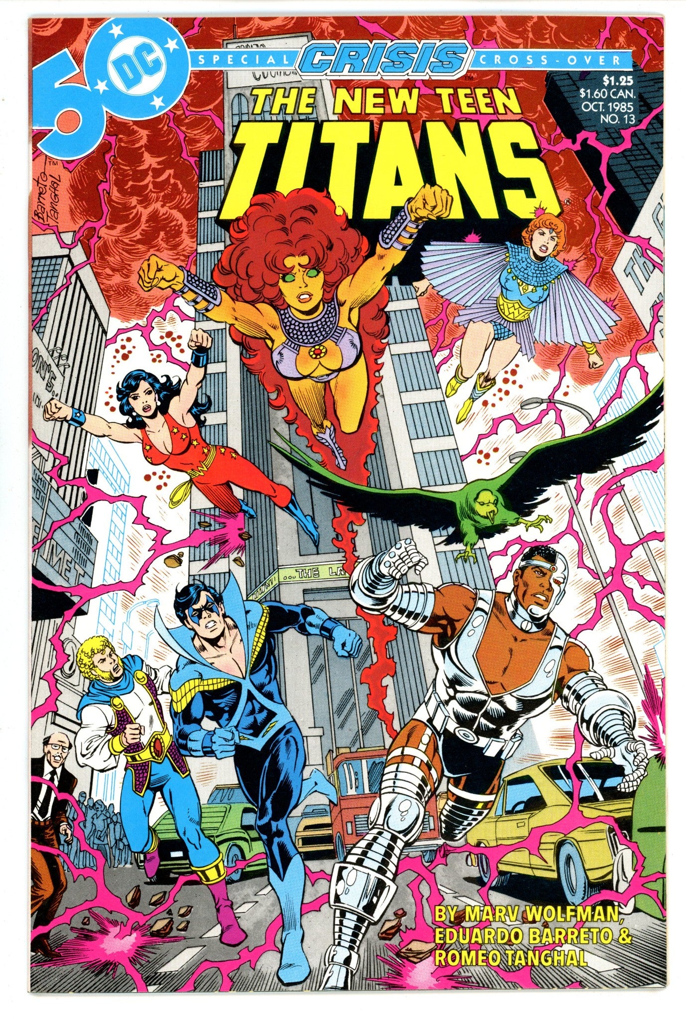 The New Teen Titans Vol 2 13 High Grade (1985) 