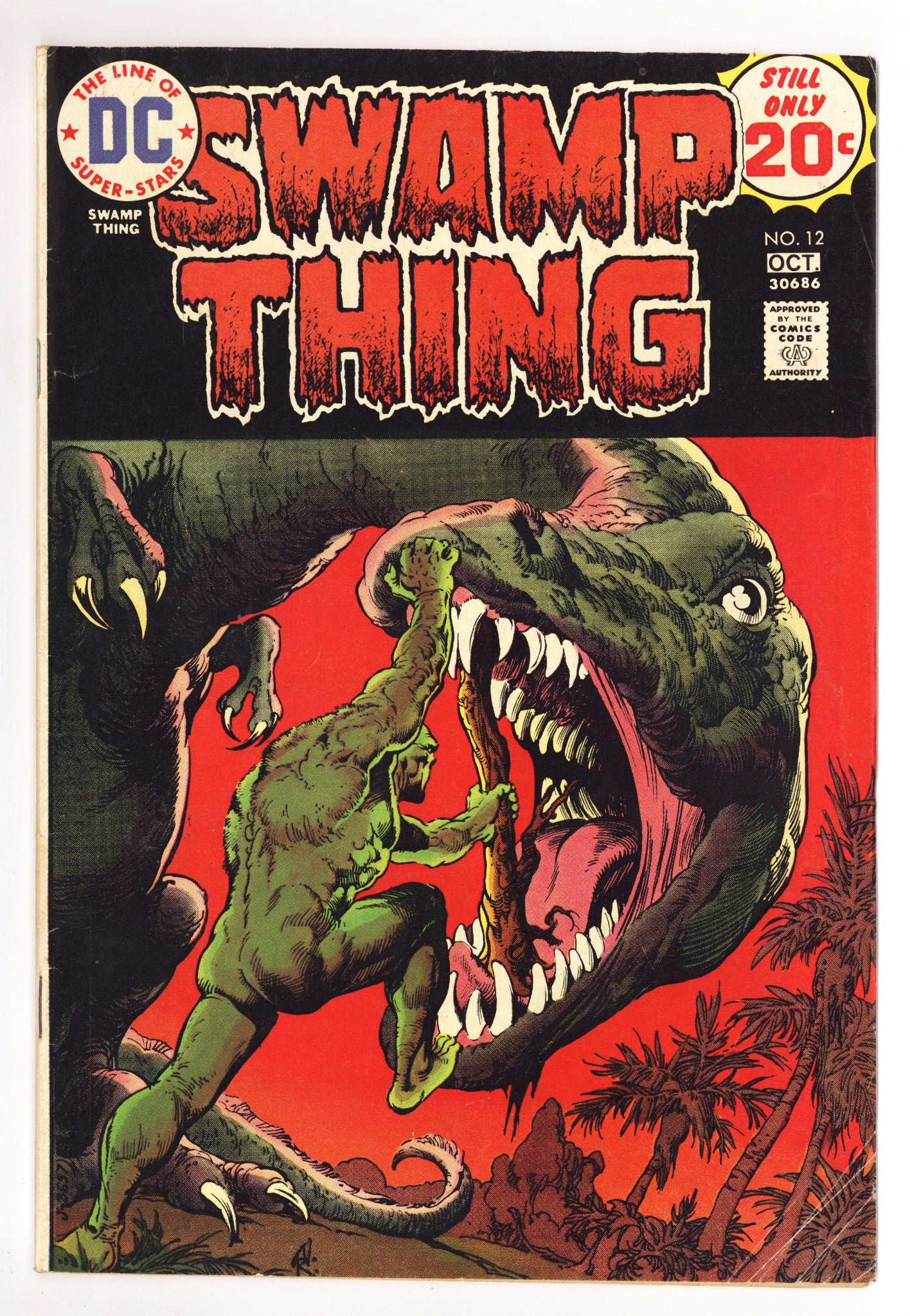 Swamp Thing Vol 1 12 VG (4.0) (1974) 